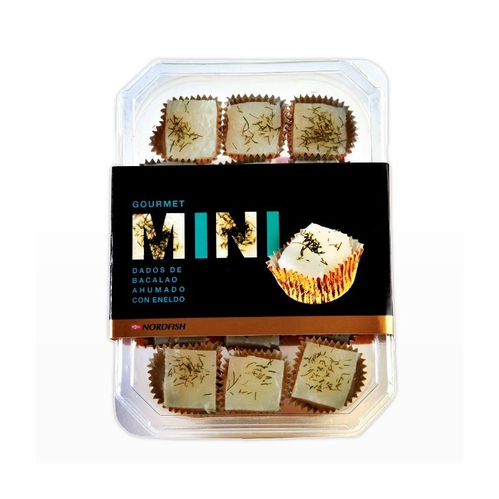 Dados de Bacalao Ahumado y Eneldo