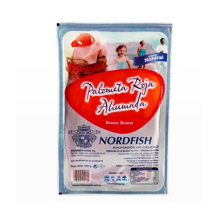 Palometa Roja Ahumada Sobre