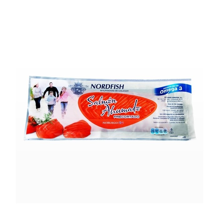 Salmón Noruego Ahumado Lomo Sobre