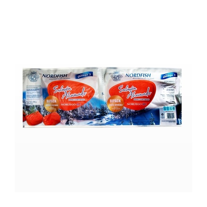 Salmón Noruego Ahumado Bipack 2x350 gr