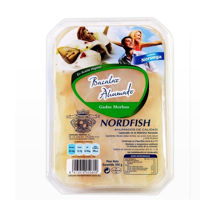 Bacalao Noruego Ahumado 700 gr