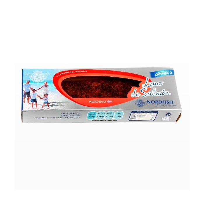 Salmón Noruego Marinado Lomo 1,000 gr