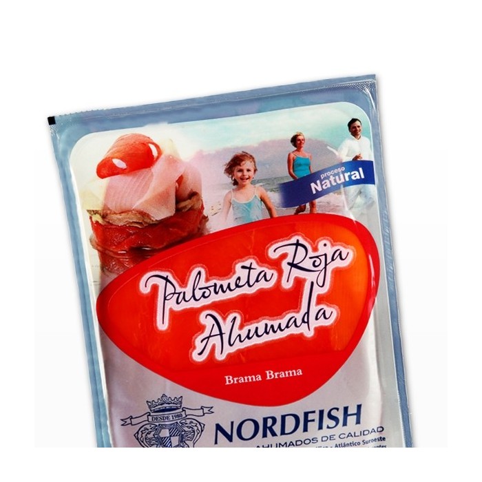 Palometa Roja Ahumada Sobre 100 gr
