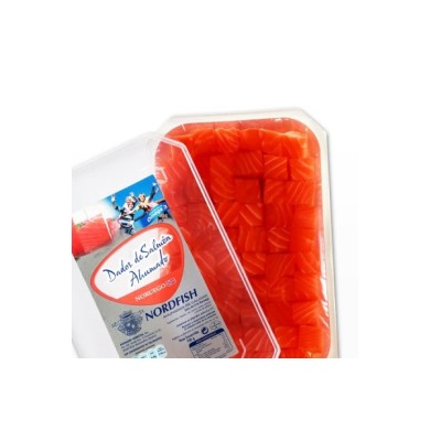 Salmón Noruego Ahumado Dados 700 gr