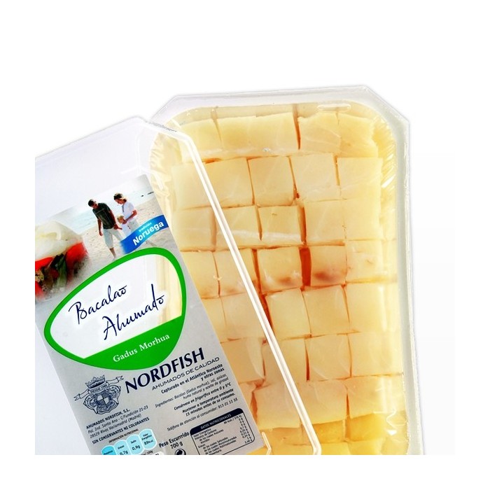Bacalao Noruego Ahumado Dados 700 gr