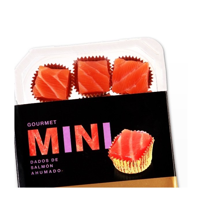 Dados de Salmón Ahumado 15 und