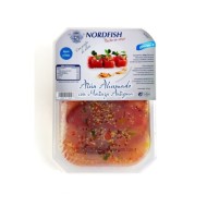 Atún ahumado a la mostaza antigua