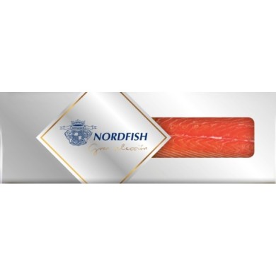 Salmón Noruego Ahumado pieza 1,000 gr