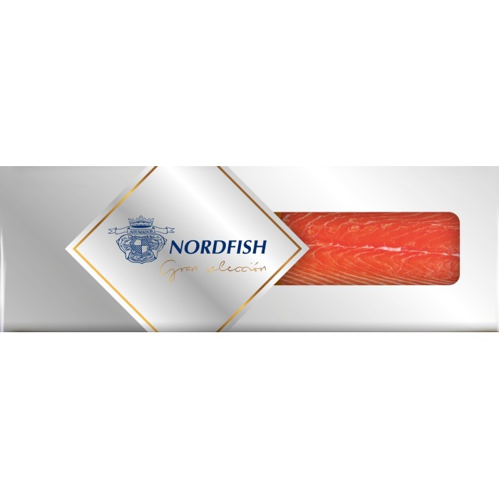 Salmón Noruego Ahumado pieza 1,000 gr