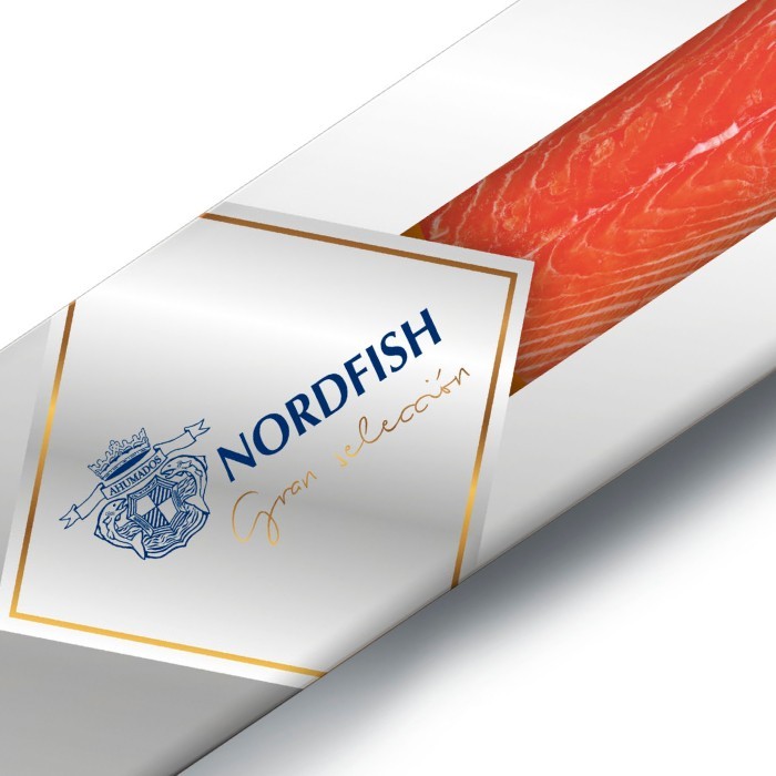 Salmón Noruego Ahumado pieza 1,000 gr