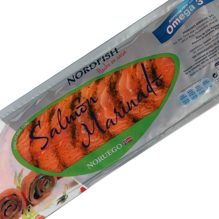 Salmón Noruego Marinado Sobre 400gr