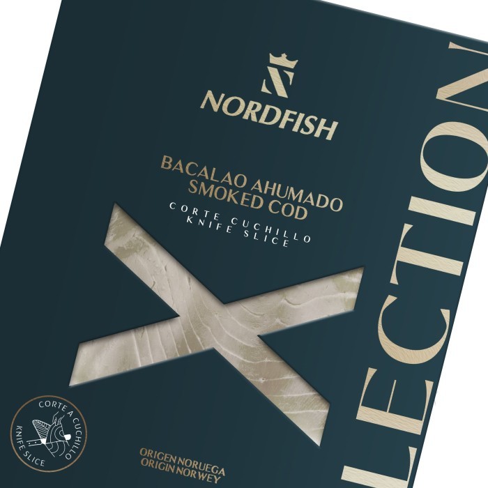 Bacalao Ahumado sobre 80 grs Corte a Cuchillo