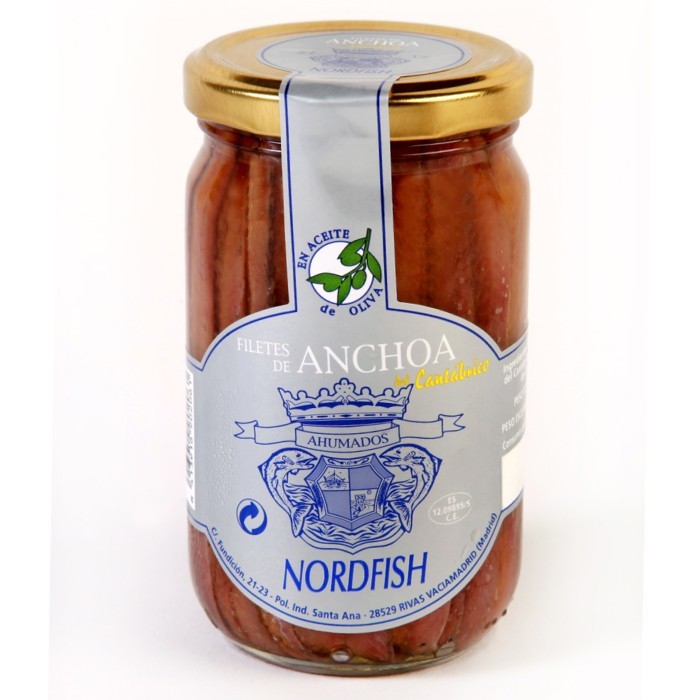 Anchoa Salazón de Santoña Oliva 350gr