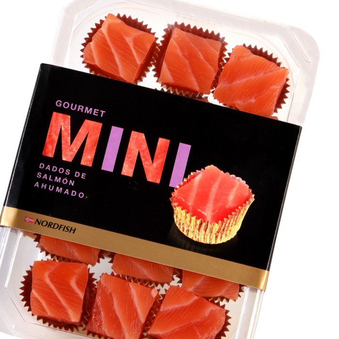 Dados de Salmón Ahumado 15und