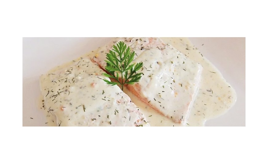 Cómo hacer salmón con salsa de cava