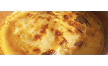 CANELONES DE SALMÓN Y QUESO CREMOSO