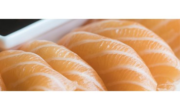 El salmón en la cocina