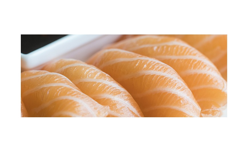 El salmón en la cocina