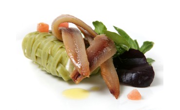 ENSALADA DE ANCHOA Y PASTA