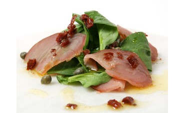 ENSALADA DE ATÚN Y ESPINACAS 