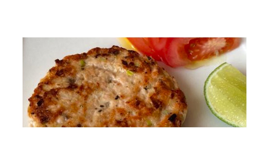 Hamburguesas de salmón