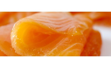 Salmón ahumado, un plato de fiesta