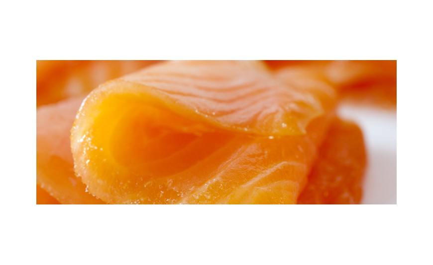 Salmón ahumado, un plato de fiesta