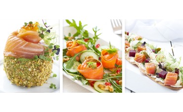 3 aperitivos con salmón ahumado que pueden salvar tu cena