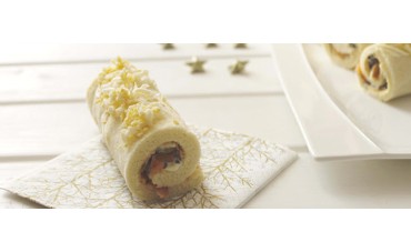 Rollitos de salmón para cerrar el año...