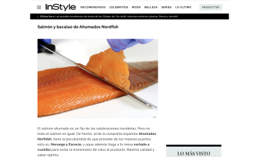 Ahumados Nordfish, entre los detalles gastronómicos que marcan la diferencia estas fiestas según InStyle