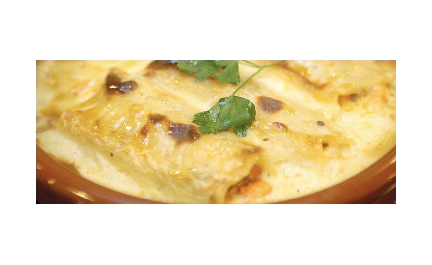 CANELONES DE SALMÓN