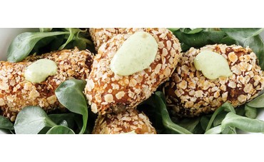 Croquetas de salmón con canela