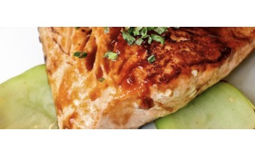 Salmón al estilo japonés